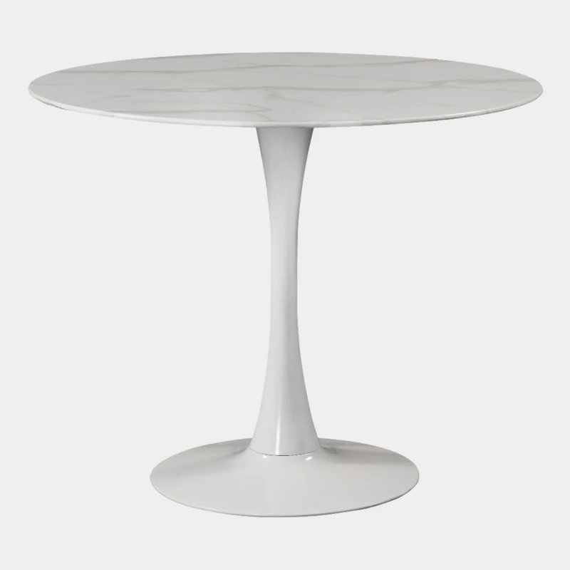 Faux Dining Table, 30"H x 32"L x 32"W