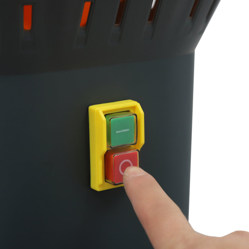 Moulin à grain électrique, H 33,46 po x l 14,57 po x P 14,57 po