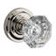 Crystal Single Dummy Door Knob with Traditional Round Rose-21454684