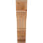 Support de sciage grossier traditionnel de l 4 po x P 18 po x H 18 po, cèdre rouge de l'Ouest-32674050-31965083