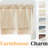 Linen Farmhouse Rod Pocket Double Layer Valance Kitchen Curtain-953639536