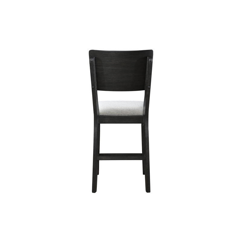 Mobilier de salle à manger 2 pièces noir / gris clair