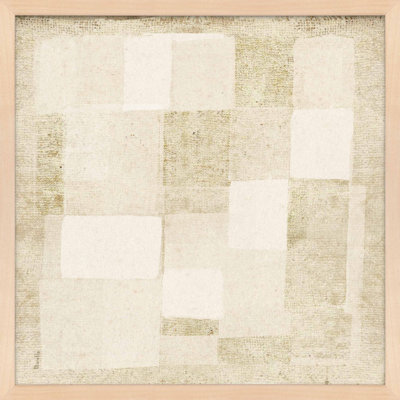 Subtle Patchwork 1 by Marco Marella for Studio M - Framed Wall Art