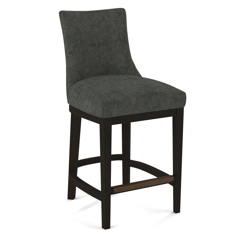 Upholstered Stool, 61606-88, Espresso