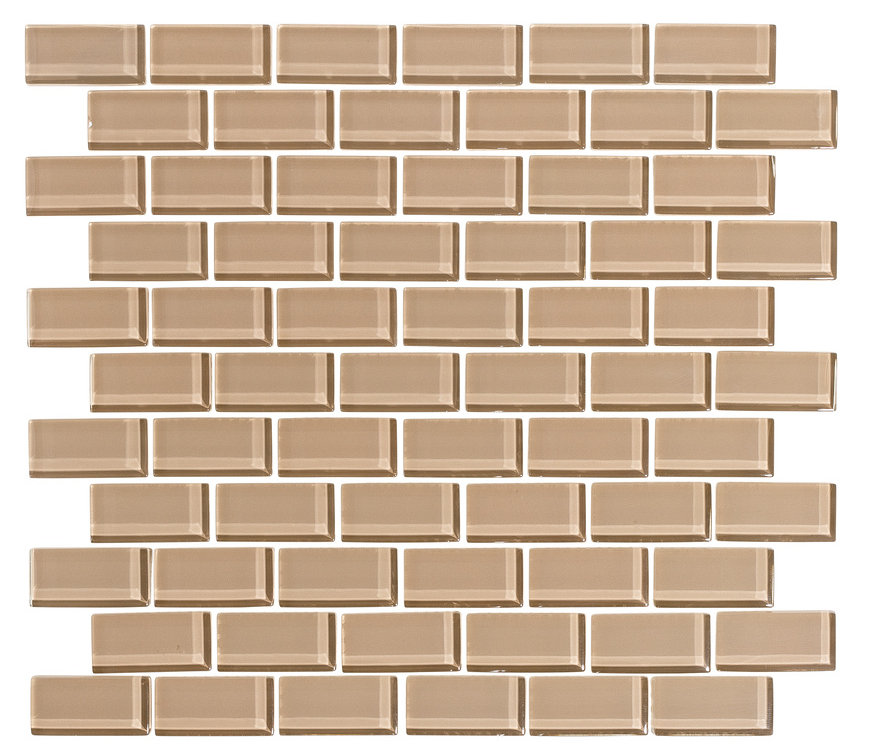 1" x 2" Glass Subway Tile Vicci Design 