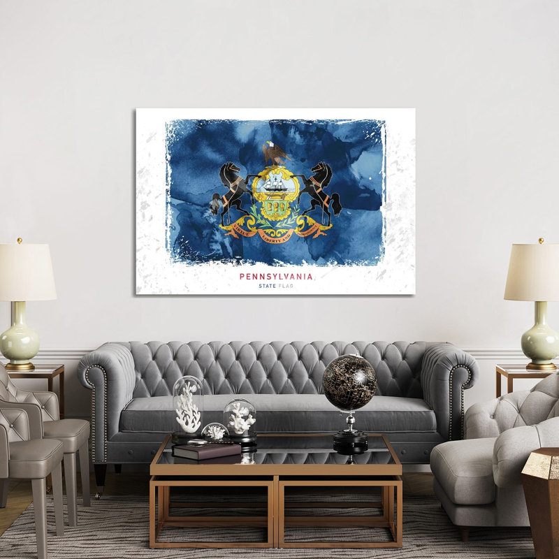 Pennsylvania - Wrapped Canvas Print, 152.5 cm H x 101.5 cm W