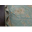 Tapis bleu / beige en laine noué à la main de conception unique 10 pi 1 po x 13 pi 8 po