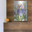 «Wild Iris» par Kristy riz, art mural en métal-1714368352