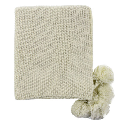 Chunky Knit Throw Blanket