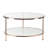 Linvel Glass Top Single Coffee Table-1445254794