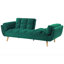 Weyburn 3 Seater Velvet Sleeper-220990940
