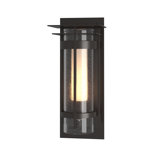 Torch Seeded Glass Outdoor Flush Mount