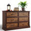Commode en bois à 6 tiroirs Farmhouse-1692801992