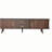 Mid-Century Modern TV Stand for 80" TV, Entertainment Center with Storage, Media Console Table with 2 Drawers