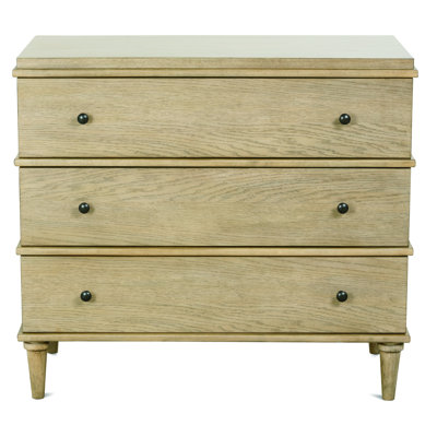 3 Drawer 18" W Solid Wood Dresser