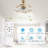 Olamide 24" DIY Shape Adjustable Ceiling Fan with Lights Remote and APP Control-578345862