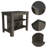 Brooklyn  Kitchen Island, Three Concealed Shelves-1194471861