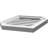 Vertical Peaked Surface Mount Signature Urethane Non-Functional Gable Vent 8/12 Pitch Primed Tan-101820462