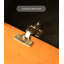 Console rétro en bois sculpté et noir avec relief floral-806808848