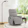 Odwyer 30.5" Wide Modern and Upholstered Electric Power Standard Recliner