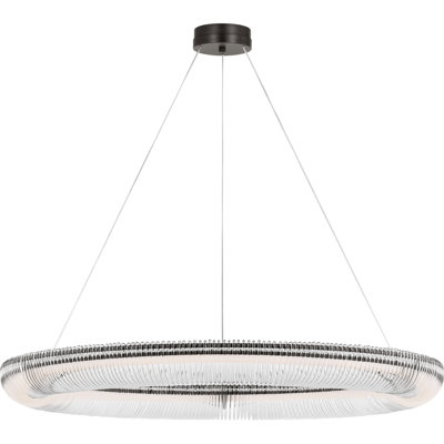Chapman and Myers Transitional Pierce Chandelier