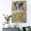 Carte du monde - ensemble de 2 reproductions de cadres photo-2107835-2107839