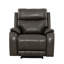 Fauteuil inclinable électrique oscillant Hayes - Gris anthracite-458035311