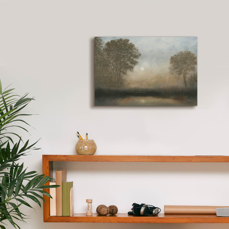 «Epic Graffiti» «Moon At Dusk» par Wellington Studio, art mural sur toile, H 12 po x l 18 po x P 0,75 po
