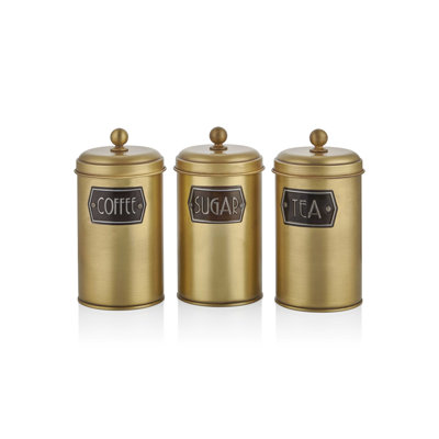 Metal Jar - Set of 3