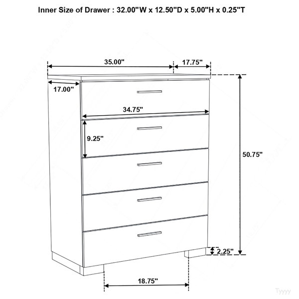 Dimensions du produit