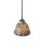 8" Wide Tiffany Fishscale Mini Pendant