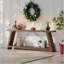 Extra Long Sofa Table Behind Couch, Industrial Entryway Console Table With Storage For Hallway, Entry, Living Room-1509223663