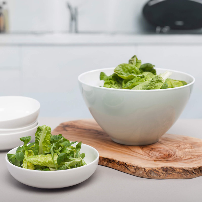 Zeal Melamine Salad Bowl, Sage Green