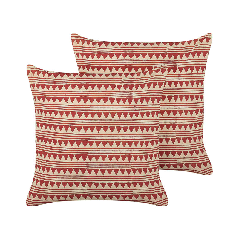 Marlyn Geometric Square Throw Cushion
