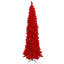 Sapin de Noël artificiel floqué rouge-31703630-47047471