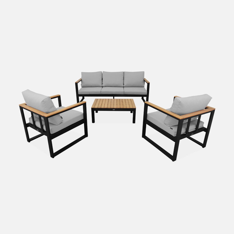 Avanna 5-Seater Aluminum Garden Lounge Set