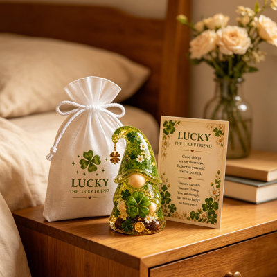 Dwarf Pocket Holding Gift Gift Card