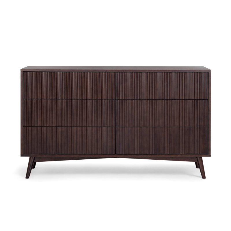 Commode 6 tiroirs Tremolo, Espresso