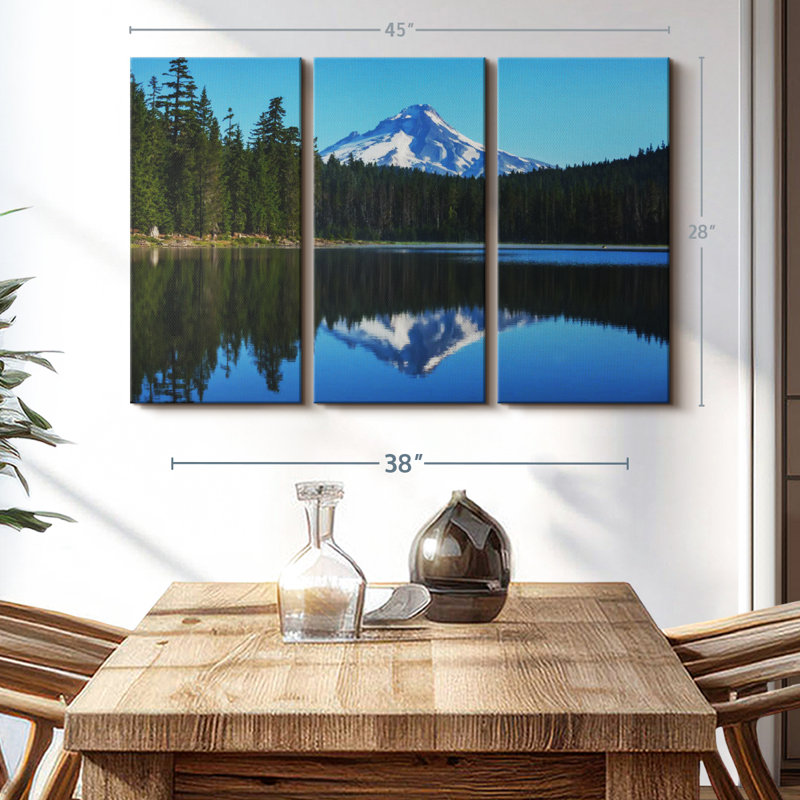 " Mount Hood Reflection ", 28" H x 45" W x 1.25" D