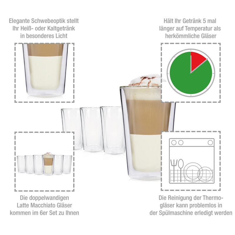 250ml Ceramic Drinking Glass