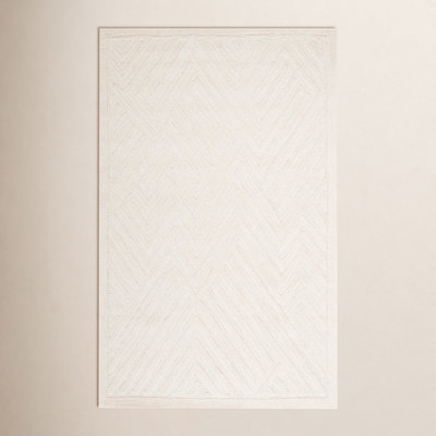 Ginna Hand-Tufted Wool Geometric Rug