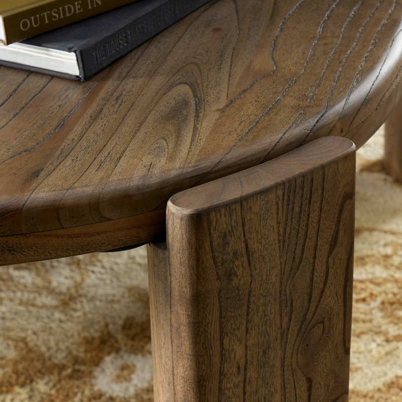Dua Oval Solid Wood Dining Table
