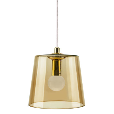 Buck 1 - Light White Bell Pendant