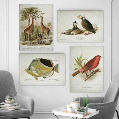 «Vintage Minagreie Plates I», reproduction sur toile tendue