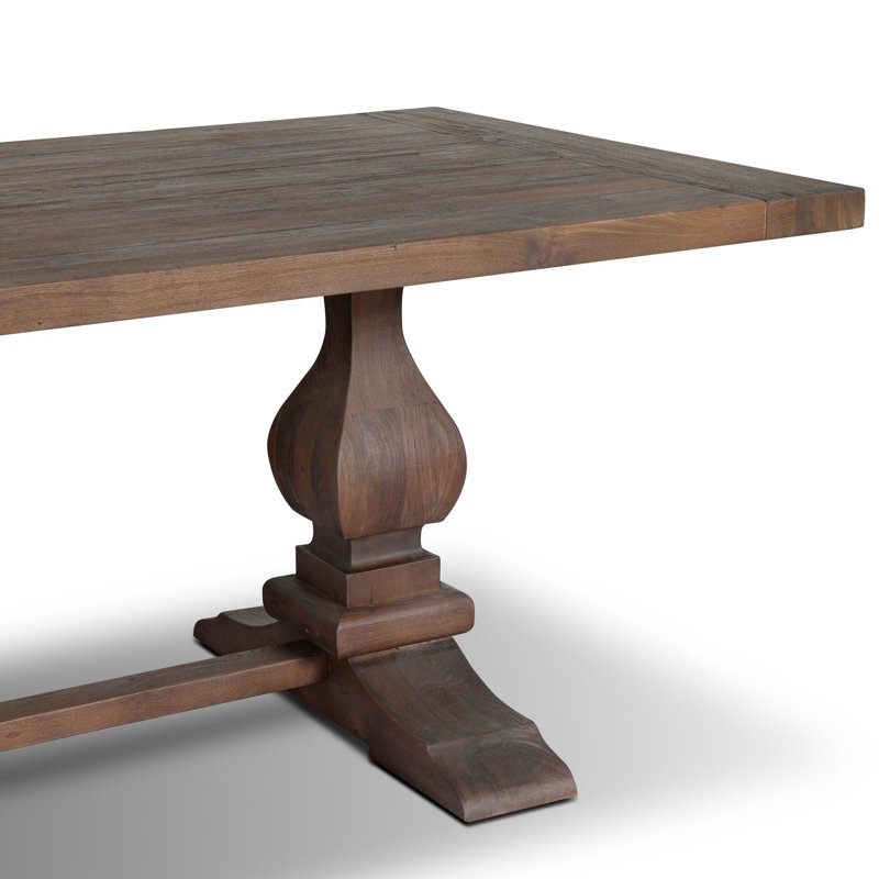 Table de salle à manger d'extérieur Novell - 111 po