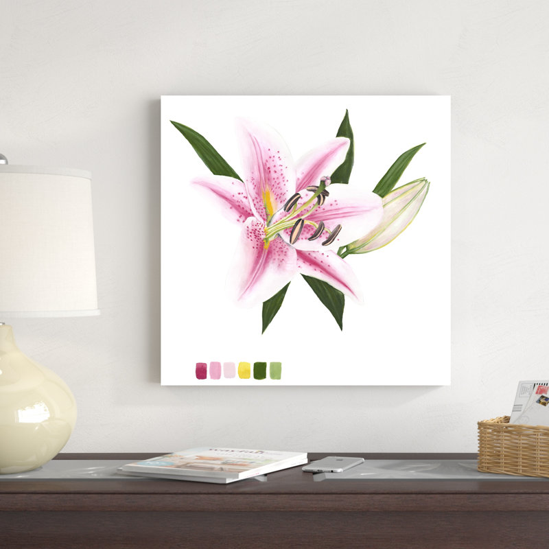 Brighton Blooms II, H 20 po x l 20 po x P 1,25 po
