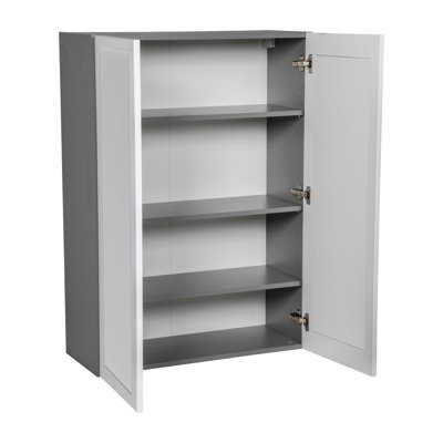 Armoire murale ouverte en panneau de particules l 36 po x P 12 po x H WALLKITCHENS 