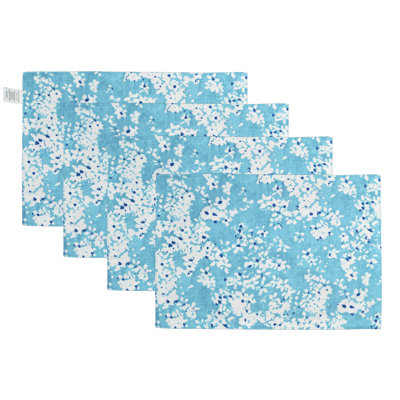Polyester Floral Rectangle Placemat