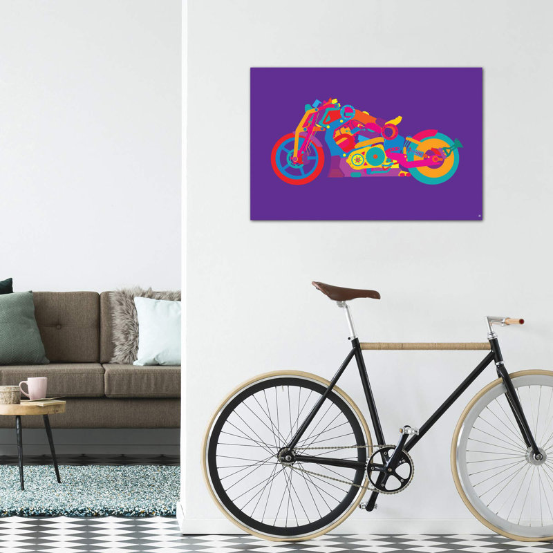 P51 by Yoni Alter - Print on Canvas, Wrapped Canvas, 40" H x 60" W x 1.5" D