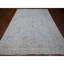 7'9"x9'9" Beau Blue Faded Out Angora Oushak Wool Weft Oriental Rug 8D2B8888A7324E7CBB268317EBCFB5CA